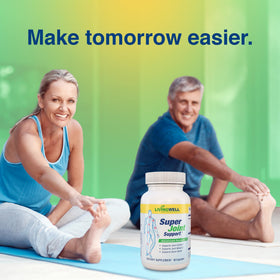 SUPER JOINT SUPPORT Glucosamine Chondroitin & MSM capsule bottle with measuring spoon