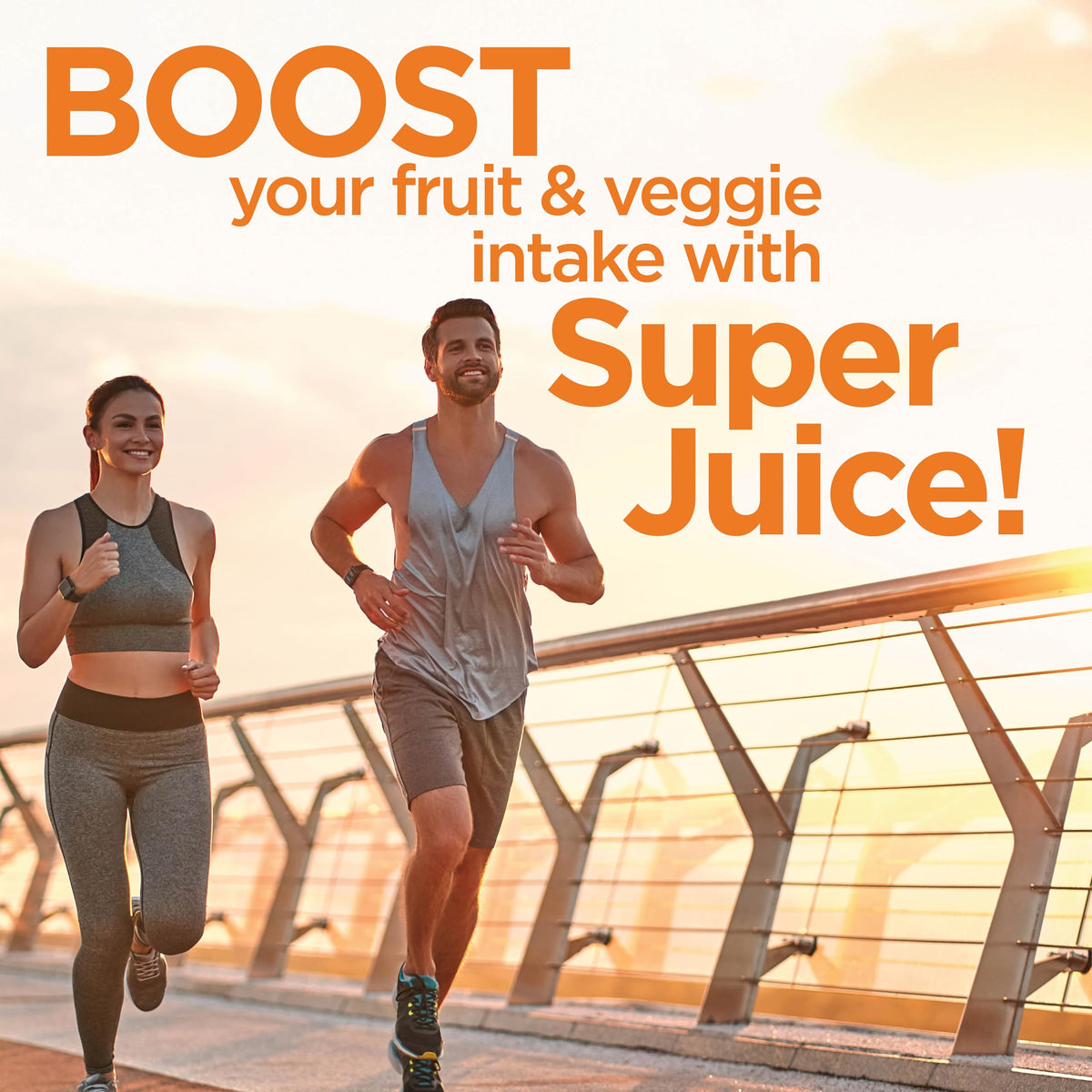 Super Juice Wholefood Supplement on a kitchen counter