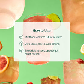 Supergut GLP1 Daily Support Blood Orange nutritional information