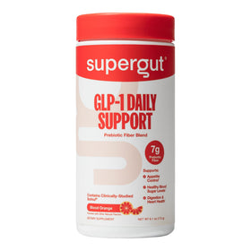 Supergut GLP1 Daily Support Blood Orange powder front view