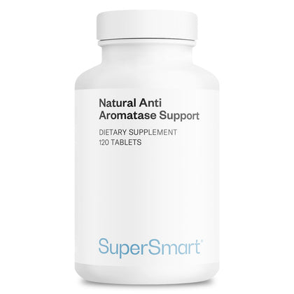 Supersmart Natural Anti Aromatase Support 120 Tablets front view
