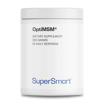Supersmart OptiMSM 200g powder front view
