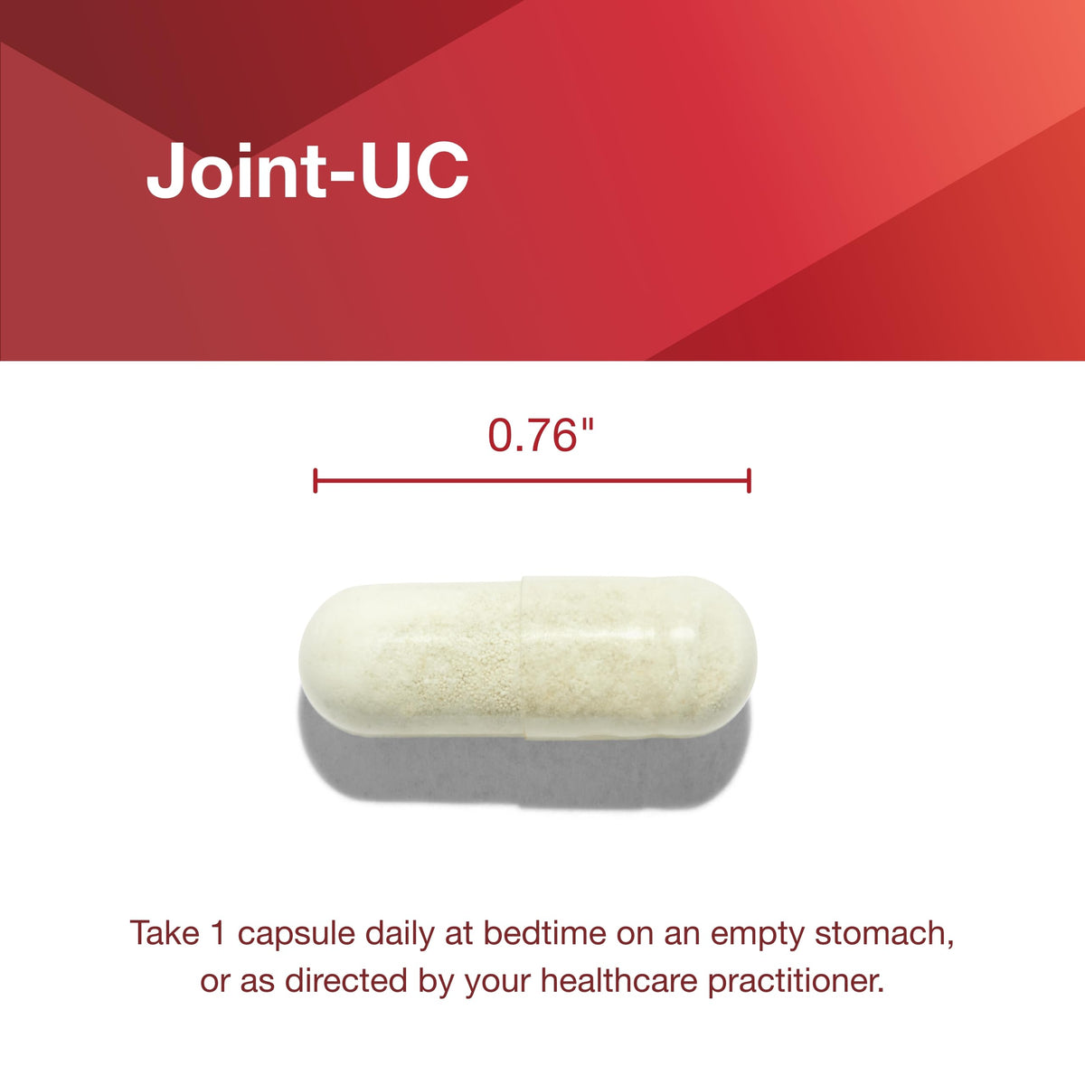 Supplement facts of PROTOCOL FOR LIFE BALANCE Joint-UC Type II Collagen