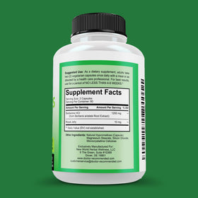 SUPPLEMENTS Berberine Plus 1200mg side view