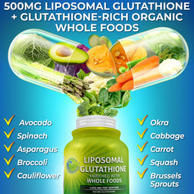 SUPPLEMENTS STUDIO Liposomal Glutathione Supplement 500mg packaging