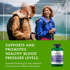 Swanson Chelated Magnesium Glycinate 2 pack packaging