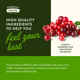 Swanson Cranberry 20:1 Juice Concentrate softgels close-up