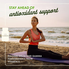 Swanson Double Strength Tocotrienols 100 mg liquid capsules side view