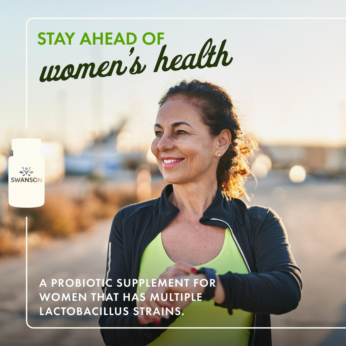 Swanson FemFlora Women's Probiotic bottle side view