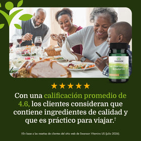 Swanson Saccharomyces Boulardii bottle with capsules