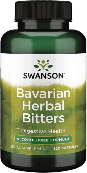 Swanson Ultra Bavarian Herbal Bitters 120 Caps front view