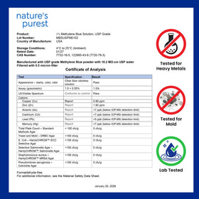 Sweat & Soul Methylene Blue 2oz alongside other supplements