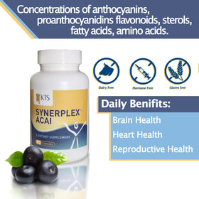 Synerplex Acai Supplement packaging details