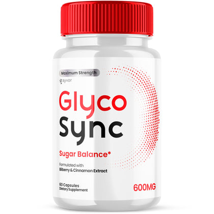 Syvor Glyco Sync Capsules 60 count front view
