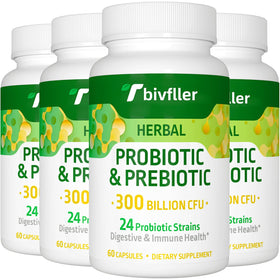 Tbivfller Probiotics 300 Billion CFU front view