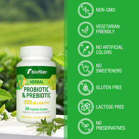 Tbivfller Probiotics capsule in hand