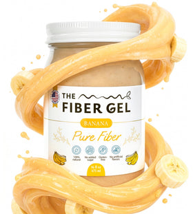 The Fiber Gel High Fiber Formula Banana 16 oz front view