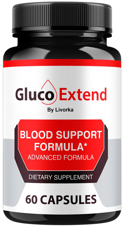 The Sunrise Brand Gluco Extend Capsules front view