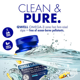 The Veggie Doctor Vegan Omega 3 Supplement ingredients list