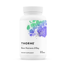THORNE Basic Nutrients 2/Day 60 Capsules front view