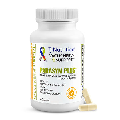 TJ Nutrition Parasym Plus 60 capsules front view