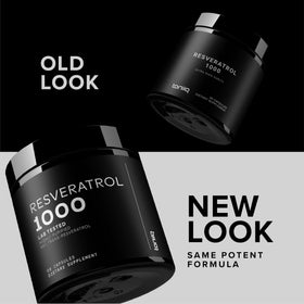 Toniiq Trans Resveratrol 1000mg supplement ingredients list