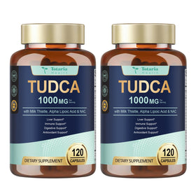 Totaria TUDCA Liver Support Supplement 1000mg front view