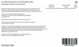 Trace Minerals Liquid Ionic Vitamin B12 1000 mcg with dropper