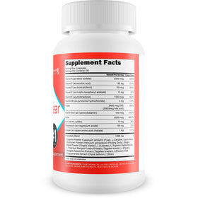 True You Health Pro VisiClear Vitamin A Vision Support capsules side view