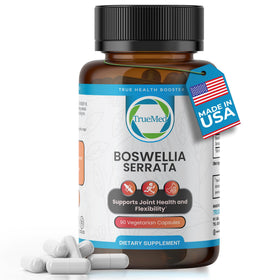 TRUEMED Boswellia Serrata Joint Support 600mg capsule bottle front view