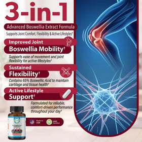 TRUEMED Boswellia Serrata supplement facts label