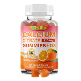 tsunshnes 5-in-1 Calcium Citrate Gummies 1200mg front view