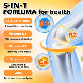 tsunshnes Calcium Citrate Gummies bottle with label