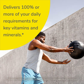 Twinlab Men's Daily One multivitamin capsules close-up