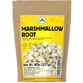 U.S. Wellness Naturals Marshmallow Root Herb 8 oz. package front view