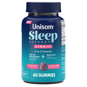 Unisom Gummies 60-count bottle front view