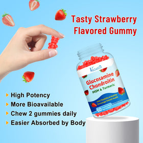 Vazatisi Glucosamine Chondroitin Gummies on a table