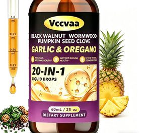 Vccvaa 20-in-1 Wormwood Black Walnut Cleanse 2 OZ front view