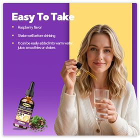 Vccvaa 20-in-1 Wormwood Black Walnut Cleanse 2 OZ with measuring dropper