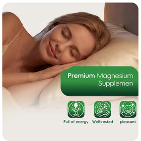 VCCVBB Magnesium Glycinate Liquid Drops on a wooden table