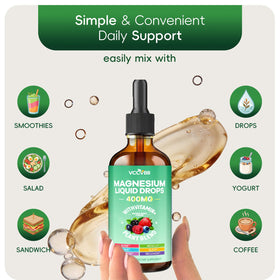 VCCVBB Magnesium Glycinate Liquid Drops packaging details