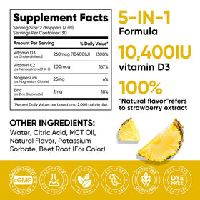 Venture Pal Vitamin D3 K2 Drops packaging