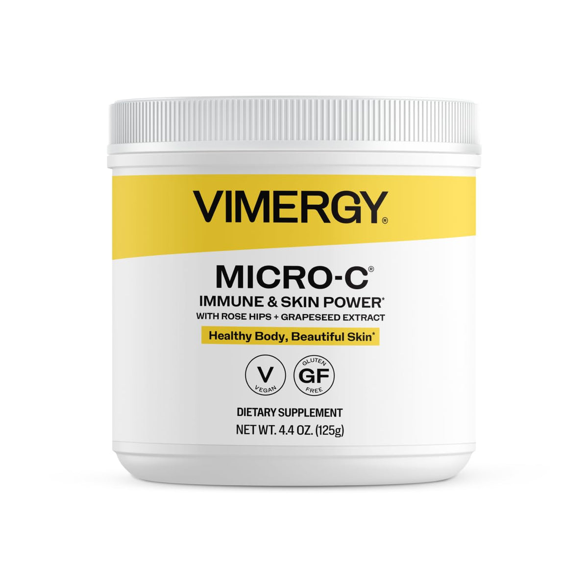 Vimergy Micro-C daily wellness Power 125g powder front view