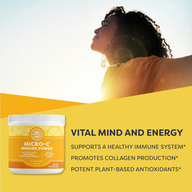 Vimergy Micro-C daily wellness Power 125g powder packaging