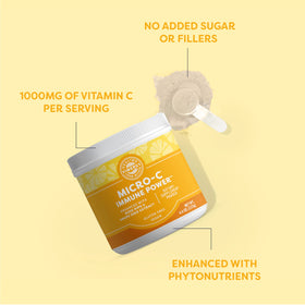 Vimergy Micro-C daily wellness Power 125g powder scoop