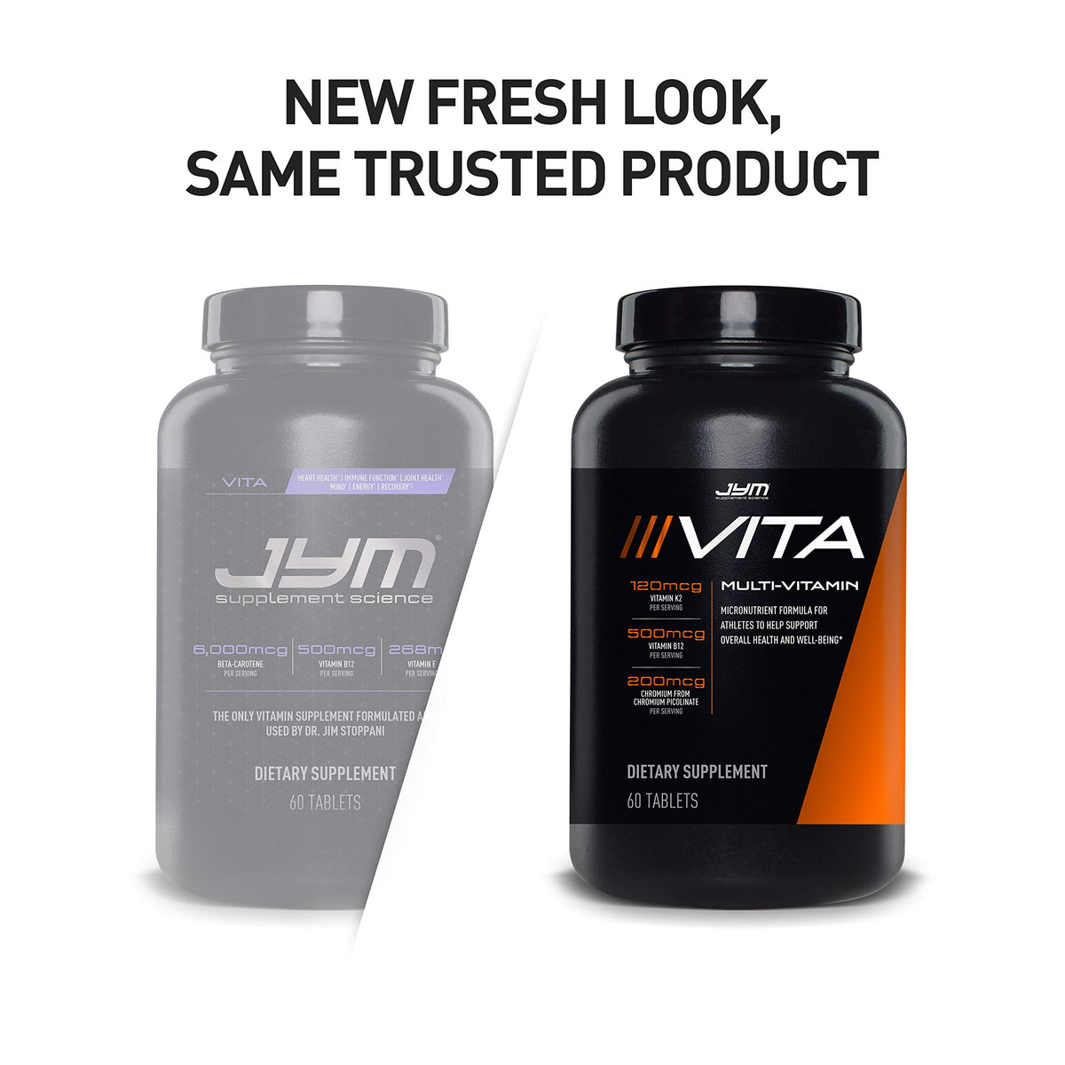 Vita JYM Daily Multivitamin with a meal setup