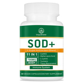 VITACRLLYNMN Superoxide Dismutase 700MG supplement front view