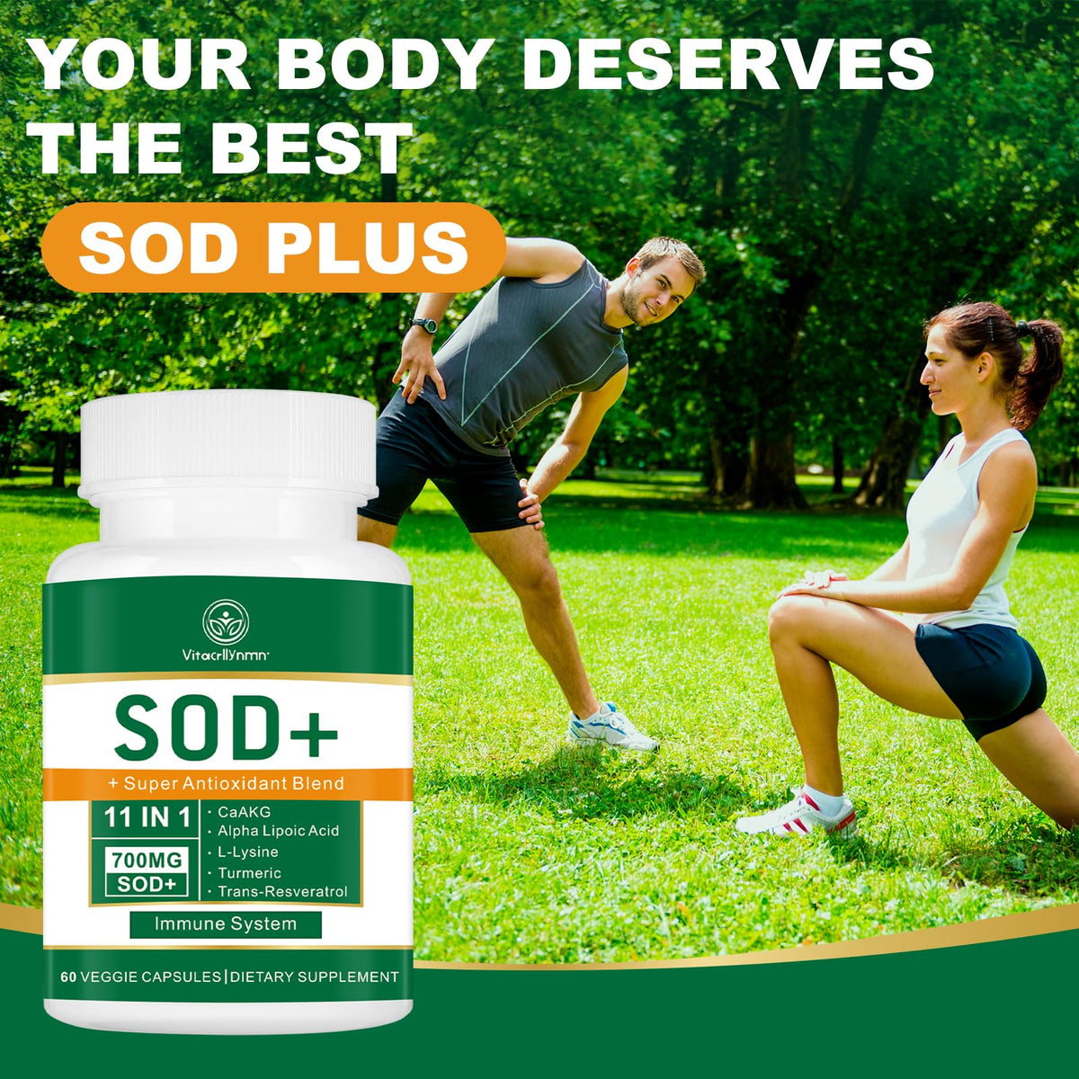 VITACRLLYNMN Superoxide Dismutase 700MG supplement lifestyle scene