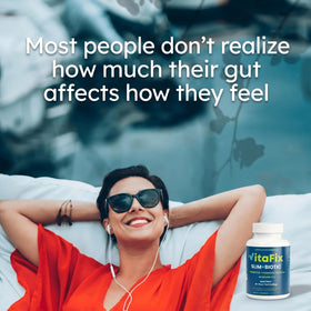 VitaFix Slimbiotic label close-up