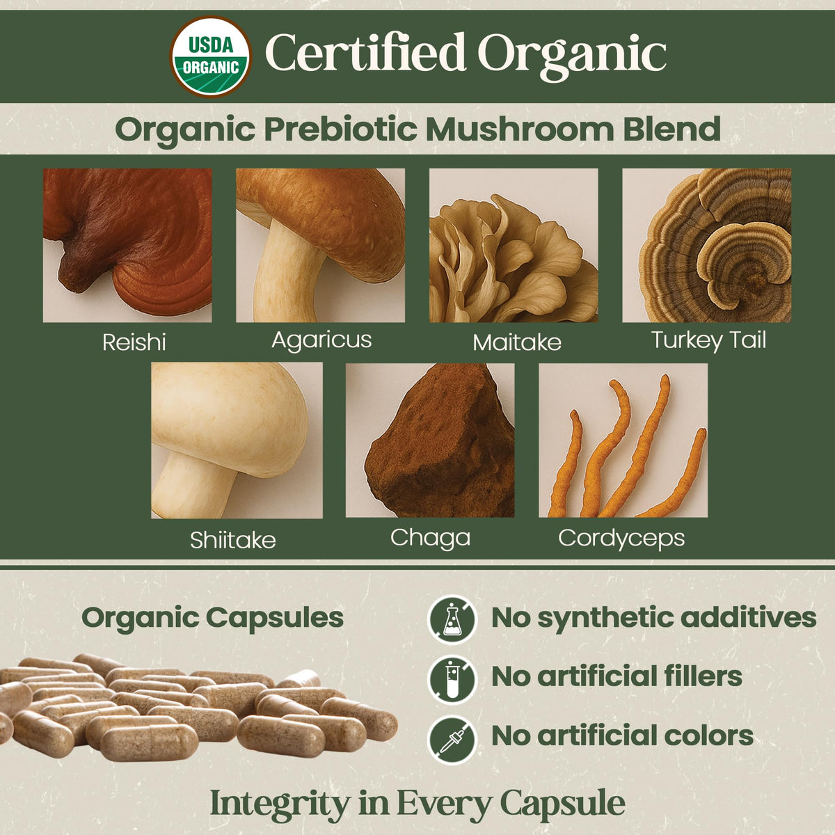 Vital Planet Organic Flora Probiotics for Women ingredients list